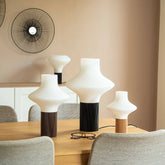 Lampe en bois recyclé I Hyponos 3 coloris